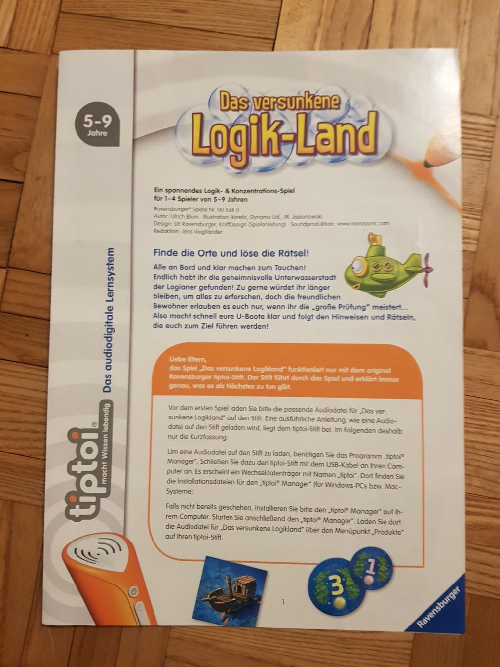 Ravensburger Giochi: Tip Toi Lernspiel Logikland – Usato da Hinwil venduto da grb02 2