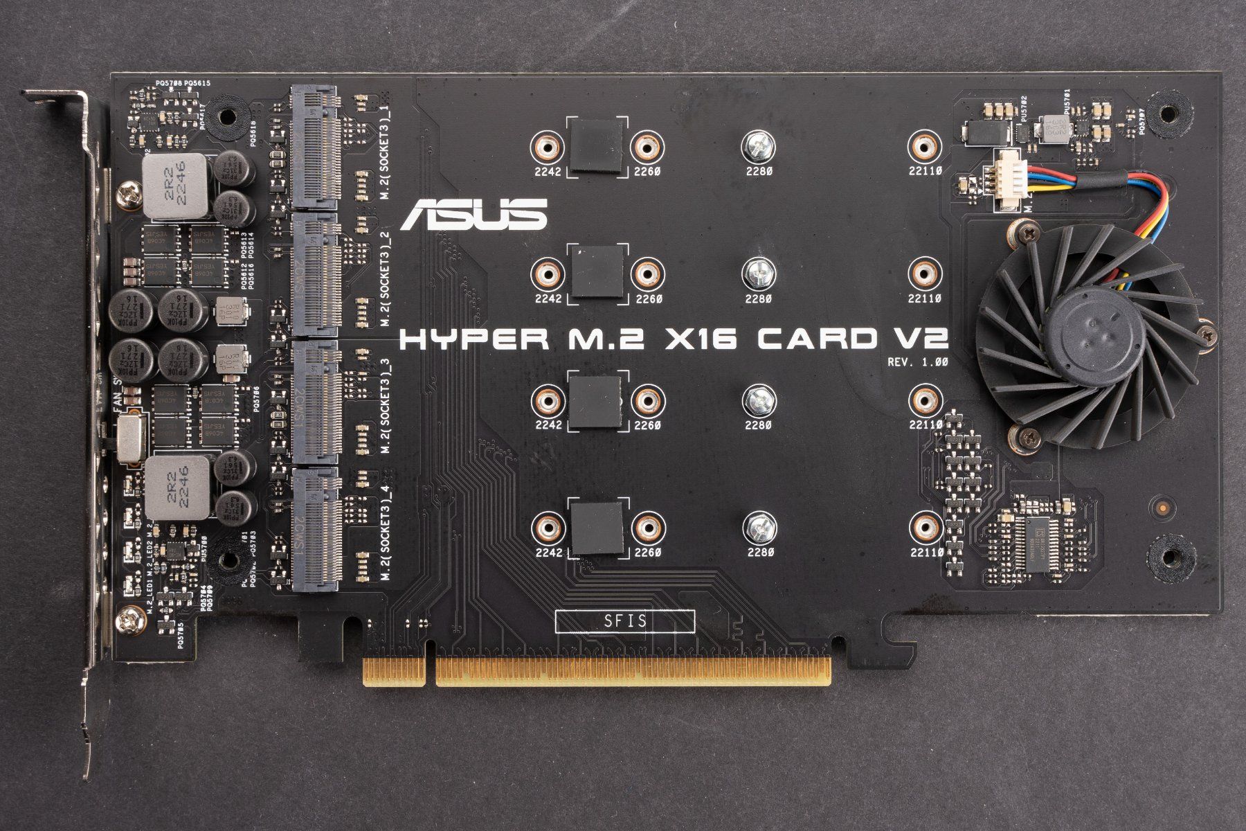 Schede di memoria: ASUS Hyper M.2 X16 Card V2 – Usato da Dietlikon venduto da phi_j5l6 2