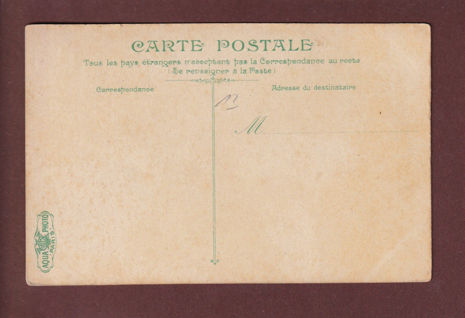 Ansichtskarten: GENEVE - Musée de la Villa Mon Repos – Gebraucht aus Pully von nicecards 1