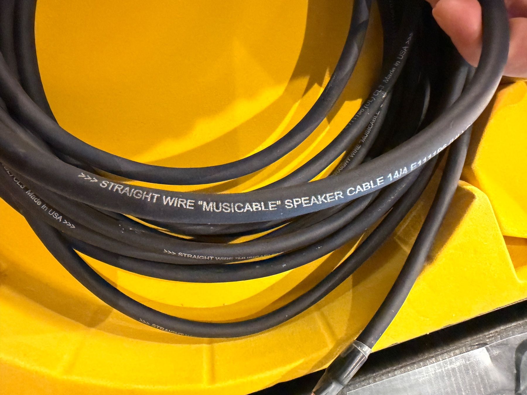Cavi: Straight Wire Musicable 8 Meter - Lautsprecherkabel – Usato da Horgen venduto da Auction-Kings 2