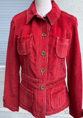 Superbe petite veste SAINT HILAIRE velours côtelé t.34-36
