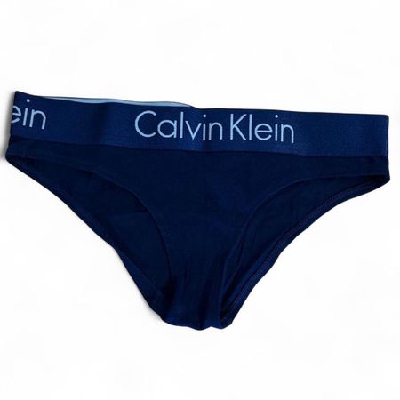 Navy blue Calvin Klein womens panties, underwear