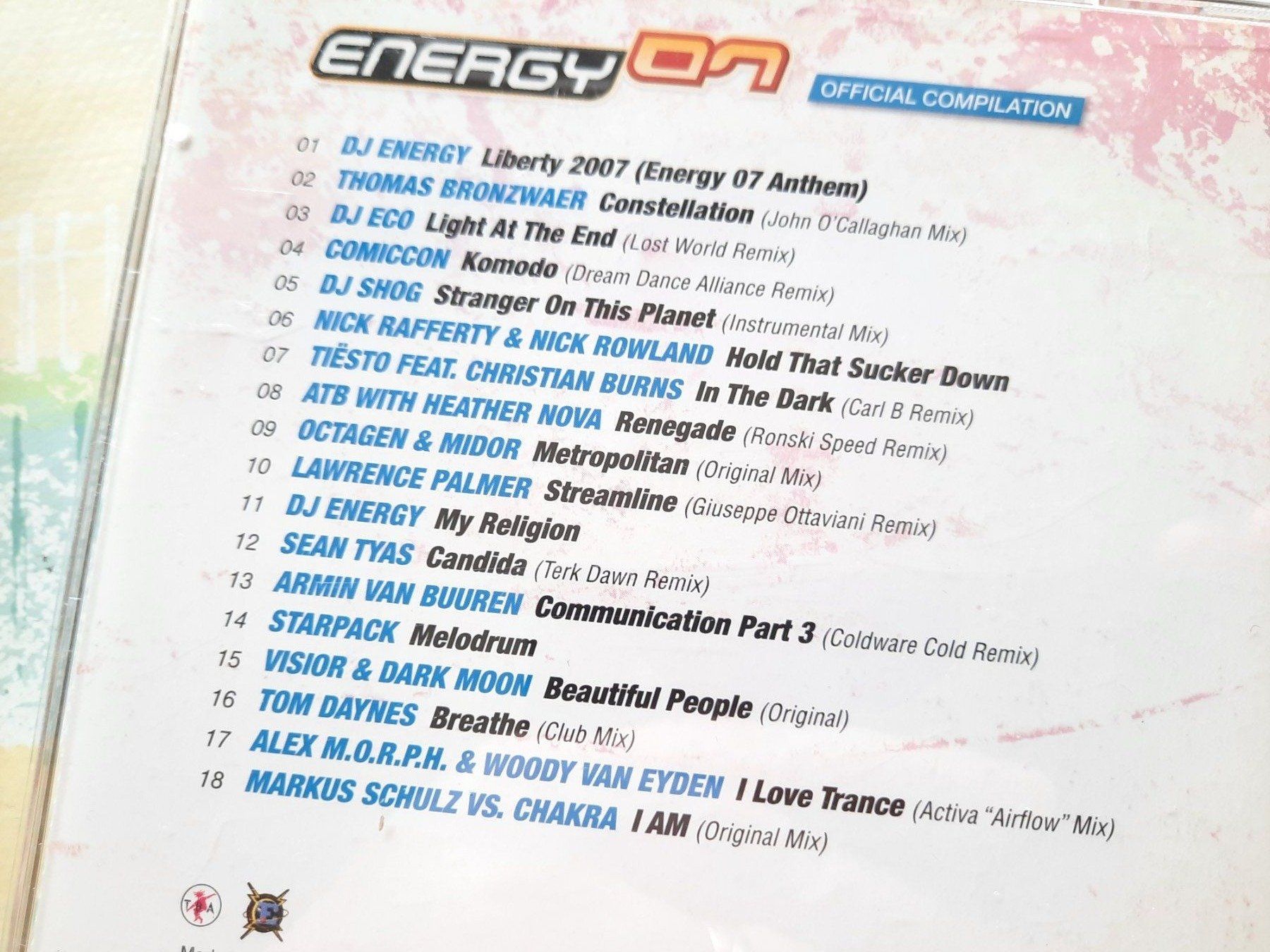 CD: CD Energy 07 - DJ Energy – Usato da Pully venduto da bro_n52j 3