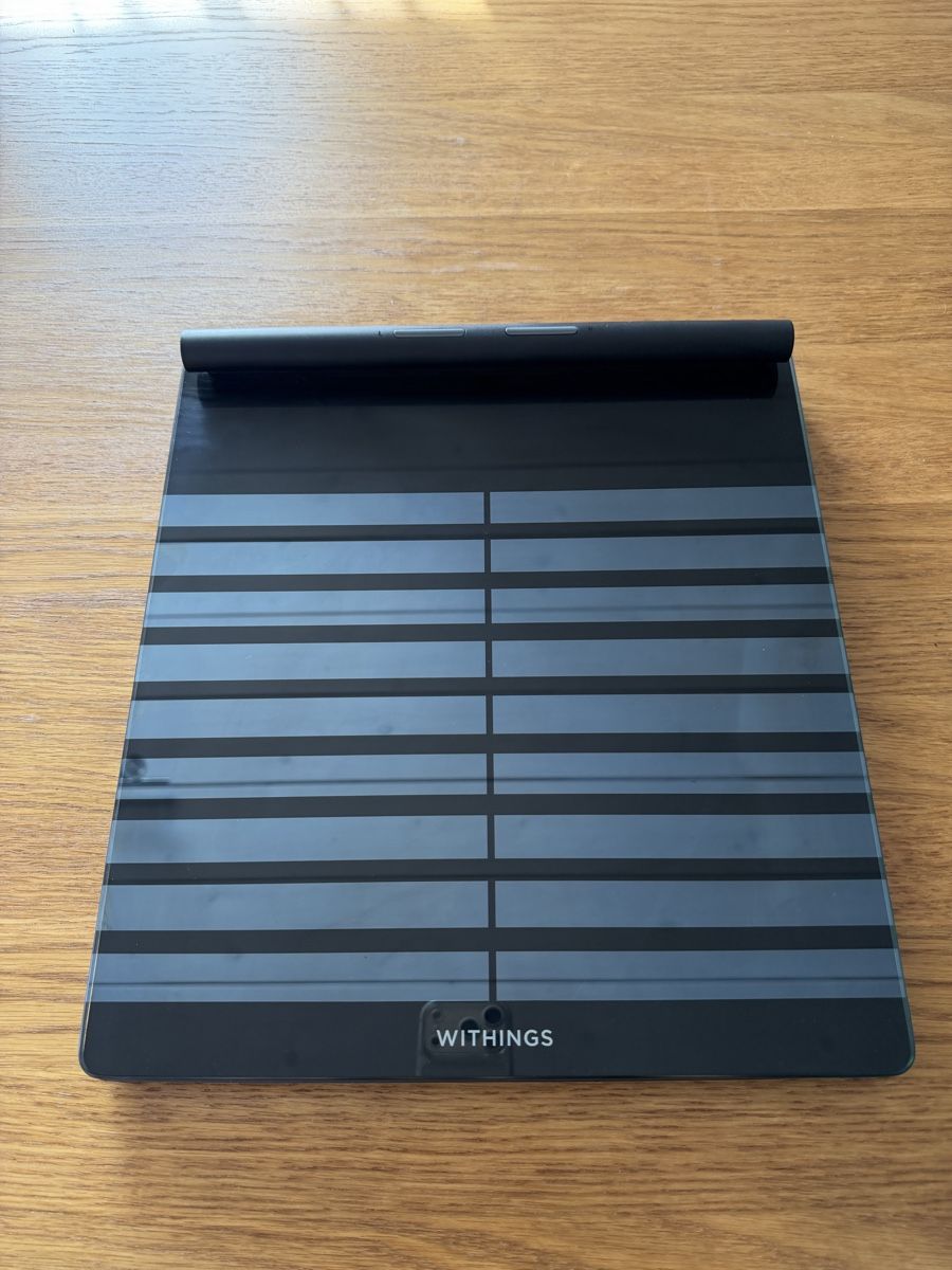 Withings Bilance pesapersone: Withings Body Scan Körperanalysewaage – Usato da Steinen venduto da Robe13
