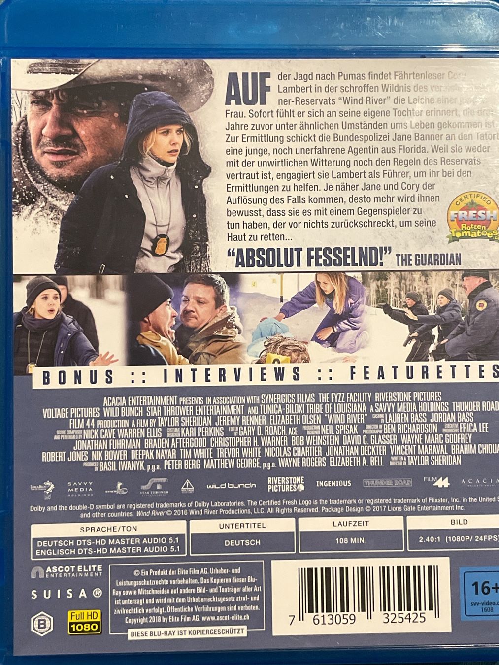Tutti i DVDs: Wind River  (2017) – Nuovo (secondo la descrizione) da Waldenburg venduto da Gonzo8 1