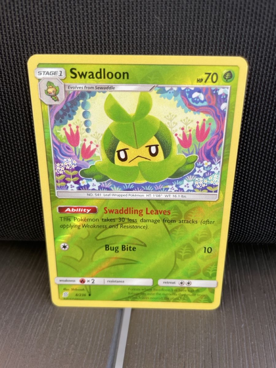 Pokémon Carte collezionabili: Swadloon 8/236 reverse – Usato da Hugelshofen venduto da Suimosa
