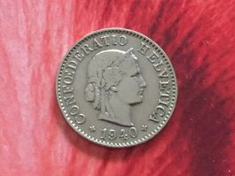 5 Rappen 1940 ss-vz, nur 1,416 Mio!