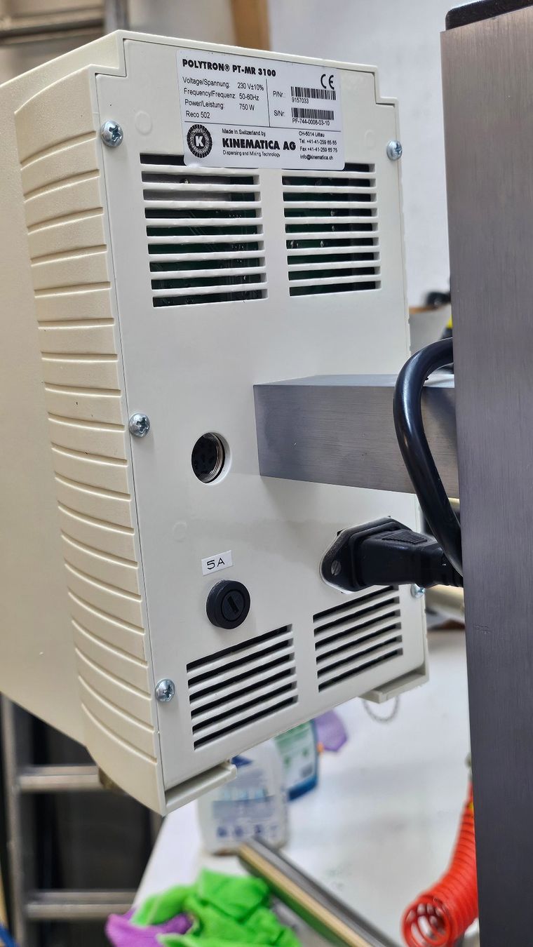 Tutte le macchine: Kinematica POLYTRON PT-MR 3100 Labor-Dispergiermaschine – Usato da Breitenbach venduto da Cycron_GmbH 2