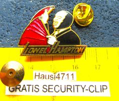 LIONEL HAMPTON MUSIC JAZZ SCHMUCK-PIN GOLDIG m SECURITY-CLIP