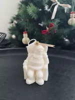Kerze/Candle Santa