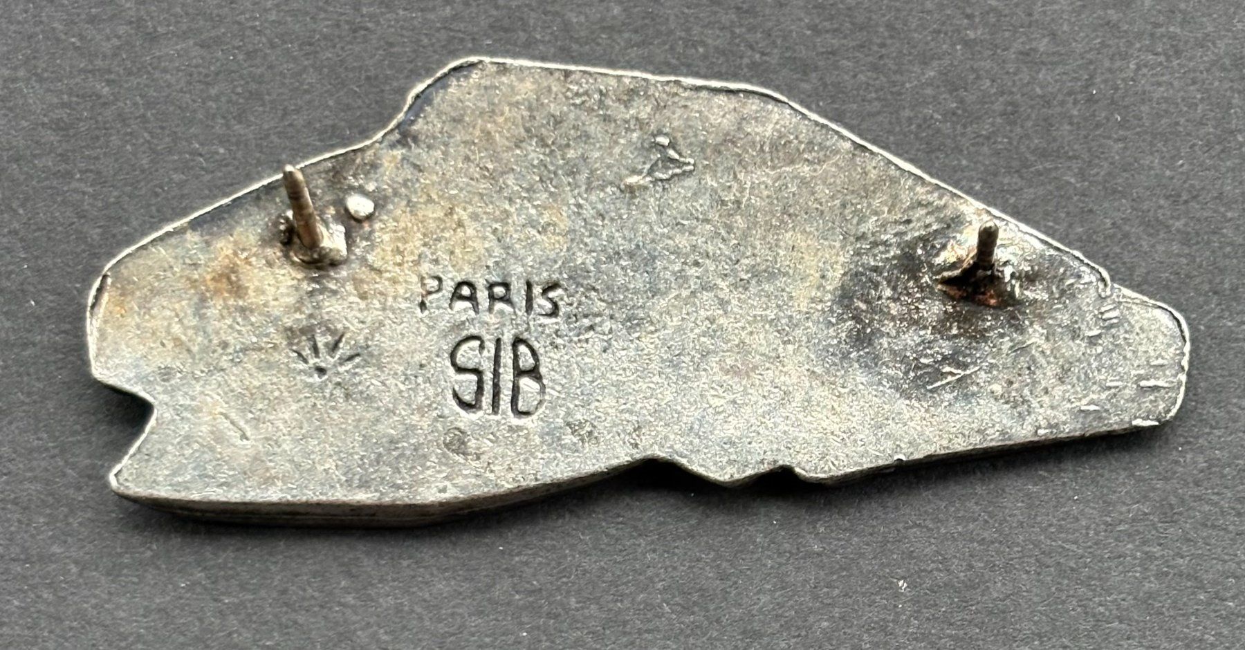 Plaketten & Abzeichen: PIN TGV 6CM LANG – Gebraucht aus Ostermundigen von Wyatt-Earp 1