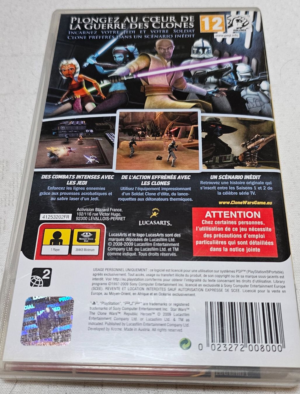 Sony Spiele: PSP Spiel - Star wars the clone wars – Gebraucht aus La Garde von The_Hammer76 1