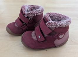 Elefanten Warme Baby Winter Schuhe, bordeauxrot, Grösse 21