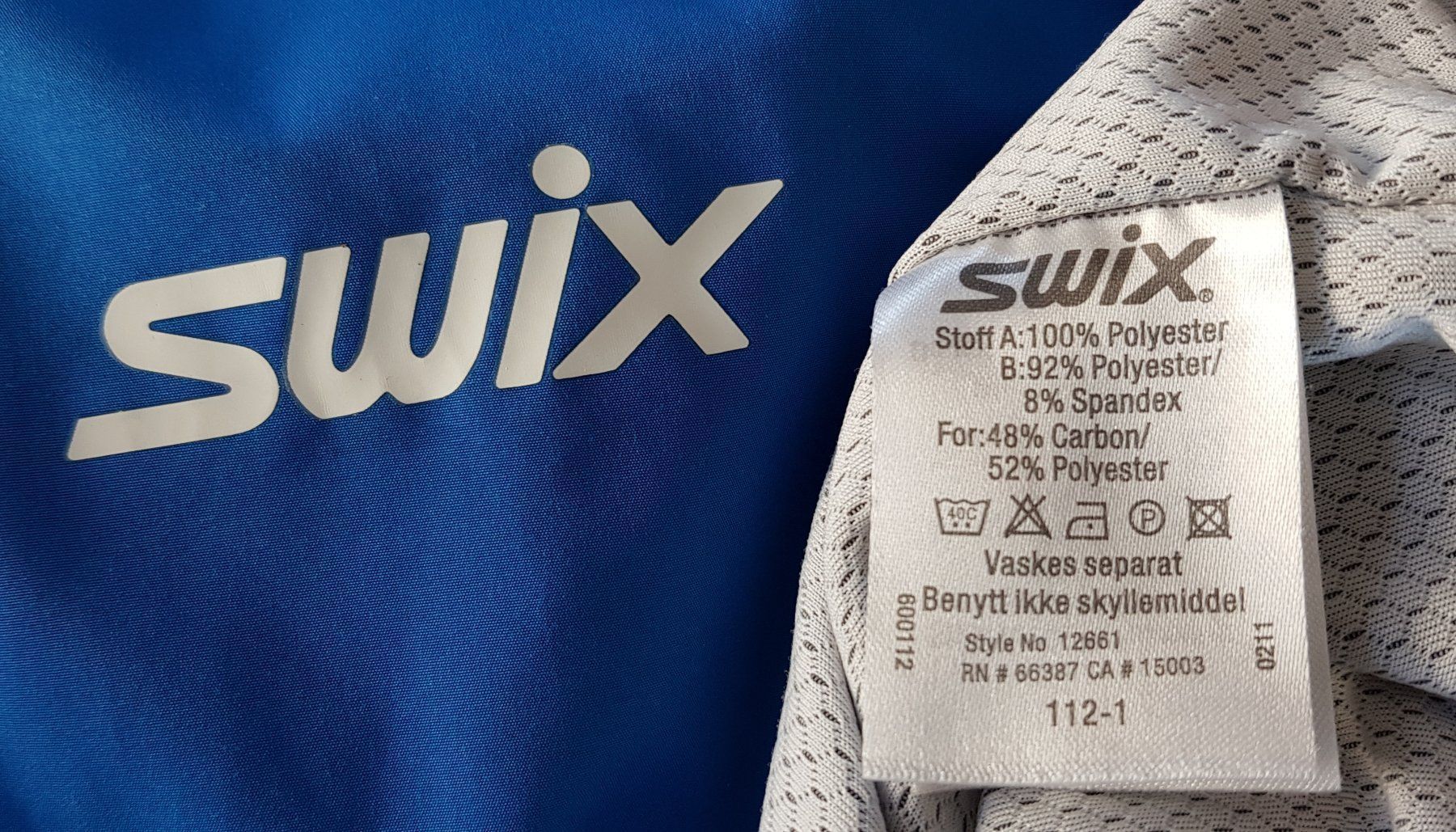Swix Giacche: Trainingsjacke Swix blau XL – Usato da Unterseen venduto da rej_lnk9 7