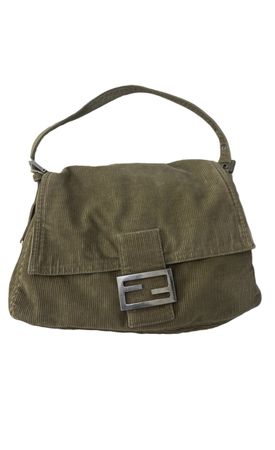 Borsa Fendi vintage in velluto a coste - Stile Autunnale