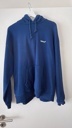 Levi's Hoodie, Grösse L, Blau, Ideal für den Übergang!