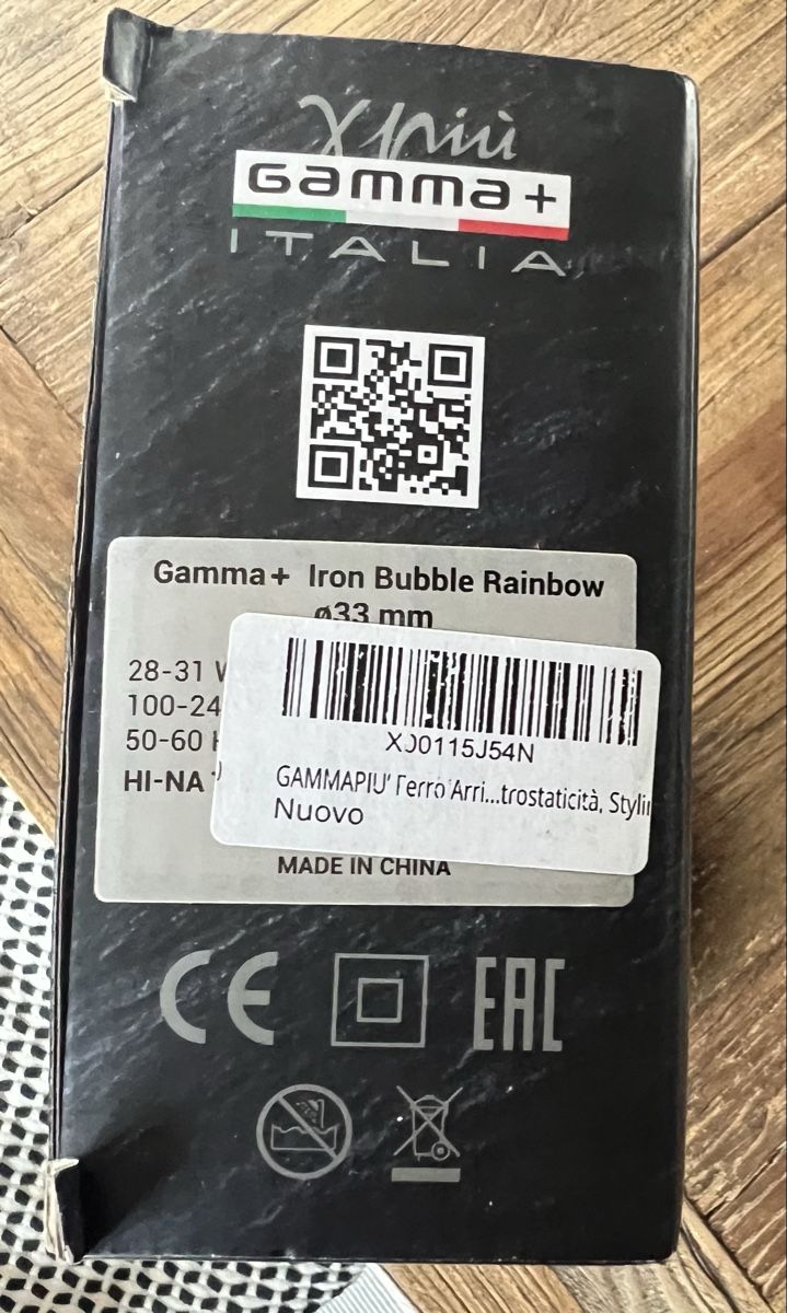 Piastre & Arricciacapelli: Gamma+ Rainbow Lockenstab "Bubble Iron" - Neu! – Nuovo e nell'imballaggio originale da Lausen venduto da Mysli1 6
