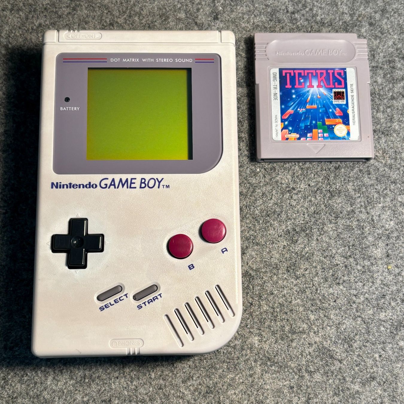Nintendo Konsolen: GameBoy Classic DMG-01 Konsole + Tetris Original – Gebraucht aus Mollis von GamingCorner