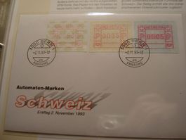 Sonderbrief Automatenmarken 1993, 3 Generationen