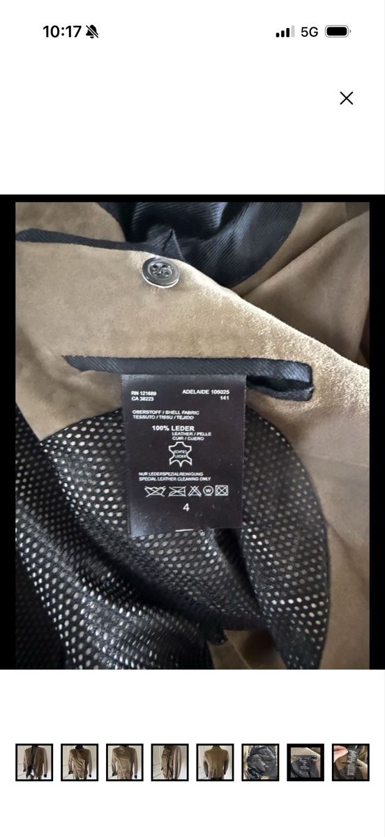 Drykorn Giacche: DRYKORN Lederjacke leather jacket 4  – Usato da Baden venduto da agora_newgeneration 4