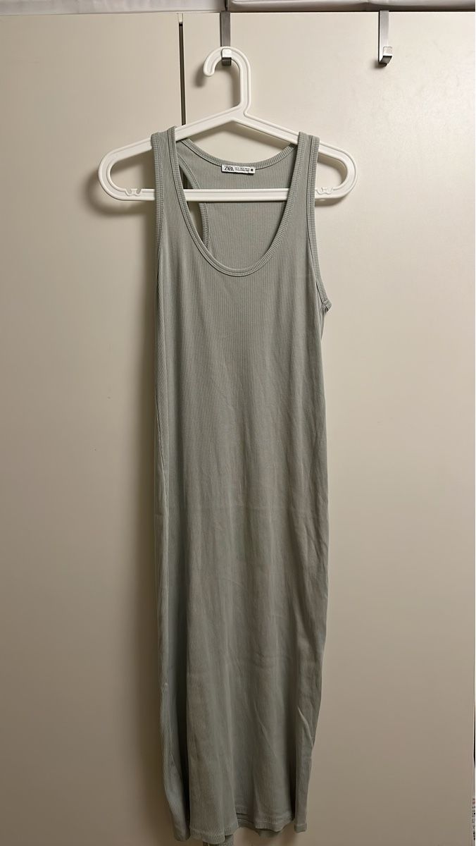 Zara Kleider: ZARA Kleid olivgrün Gr. S – Gebraucht aus Zug von a.marryl