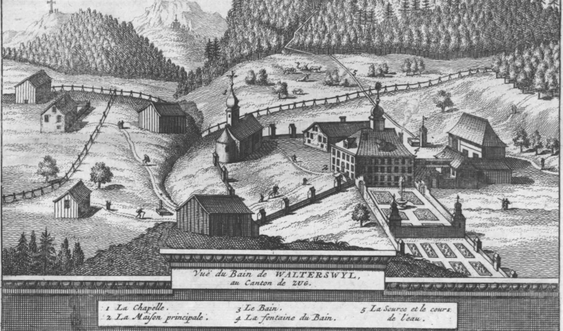 Stiche: Walterswil Originalkupferstich von 1778 – Gebraucht aus Rafz von Helvet32 1