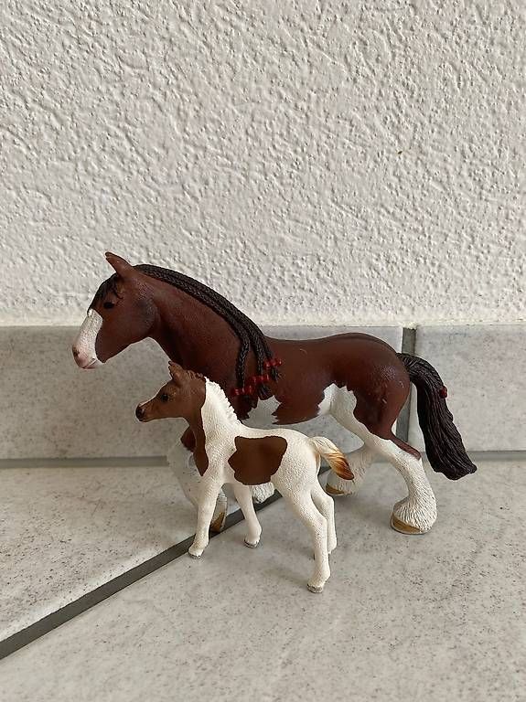 Schleich Giocattoli: Schleicht Pferd mit Fohlen – Usato da Otelfingen venduto da Schlaedde
