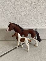 Schleicht Pferd mit Fohlen