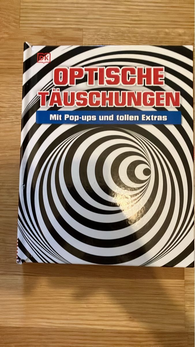 Libri: Optical Illusions Book with Pop-Ups - Mind-Bending Fun! – Usato da Zürich venduto da papperlapapp1