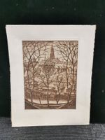 LITHOGRAPHIE WERNER EMIL ENGEL(1880-1941)SIGNÉE