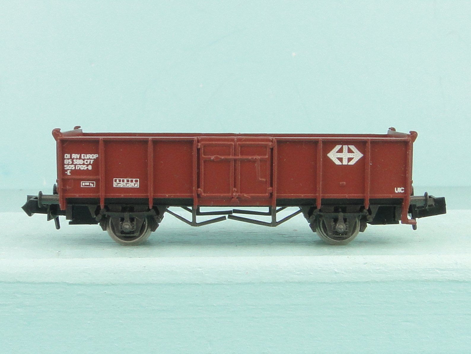 Rivarossi Modelleisenbahnen: Rivarossi Spur N SBB E Güterwagen – Gebraucht aus Bülach von Albitrain 3