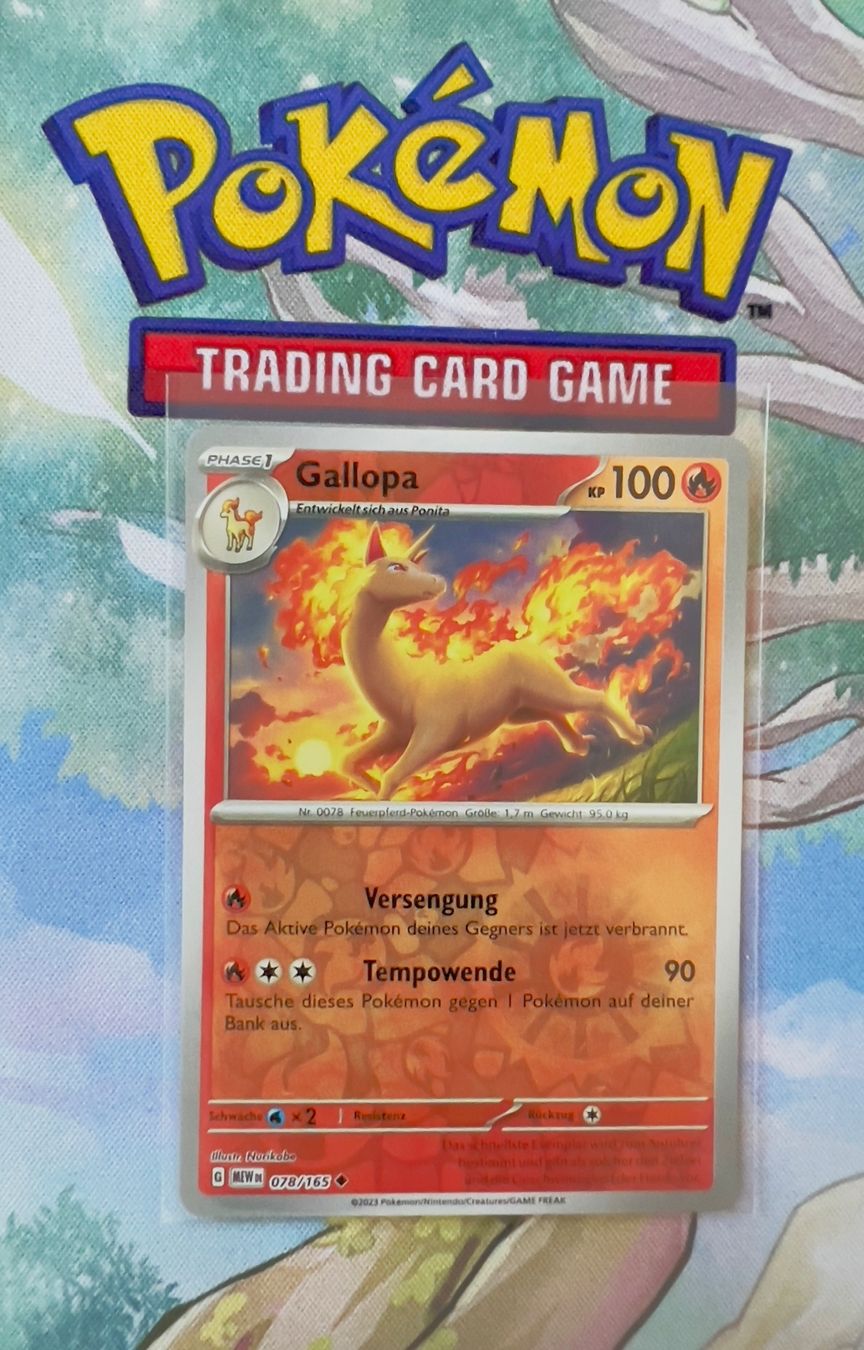 Cartoline: Gallopa Reverse Holo (Deck 151) 078/165 – Nuovo (secondo la descrizione) da Sempach venduto da R-G