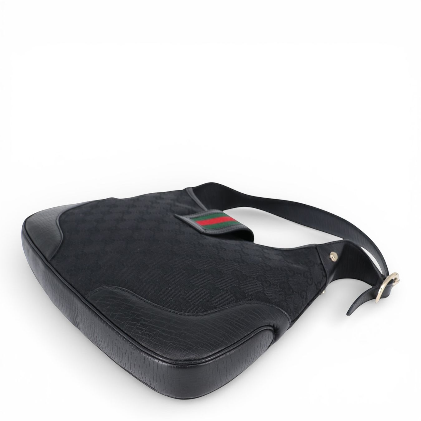 Gucci Borse da donna: Gucci Jackie Sherry schwarz – Usato da Binningen venduto da Designerlabels 9