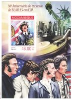 Block "The Beatles. Ringo Starr". Mosambik
