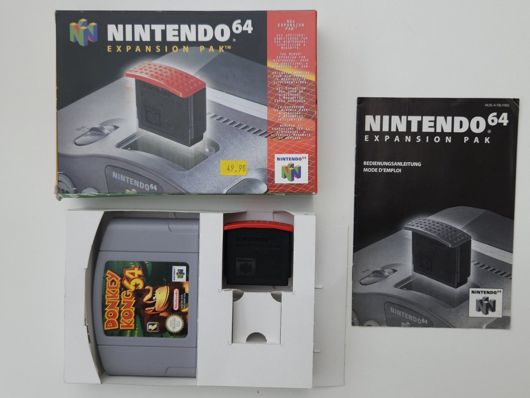 Nintendo Giochi: Donkey Kong 64 + Expansion Pak - N64 – Usato da Autigny venduto da zel_gvl5