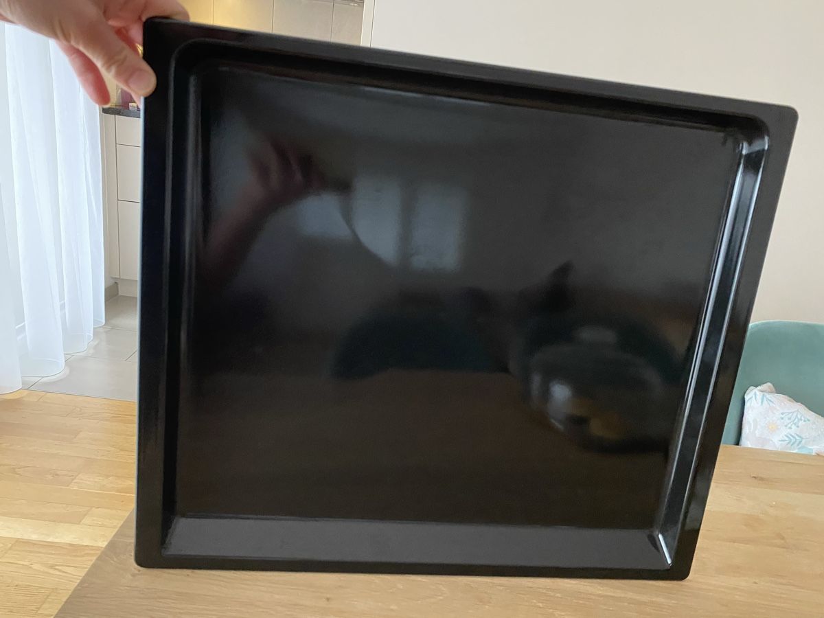 Teglie da forno: Backblech, universal, neuwertig, robust, Ofenblech 46x39cm – Usato da Münsingen venduto da Heinz-113 4