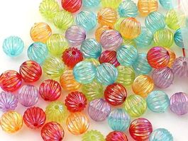 Rillenperle 10mm (10Stk.)