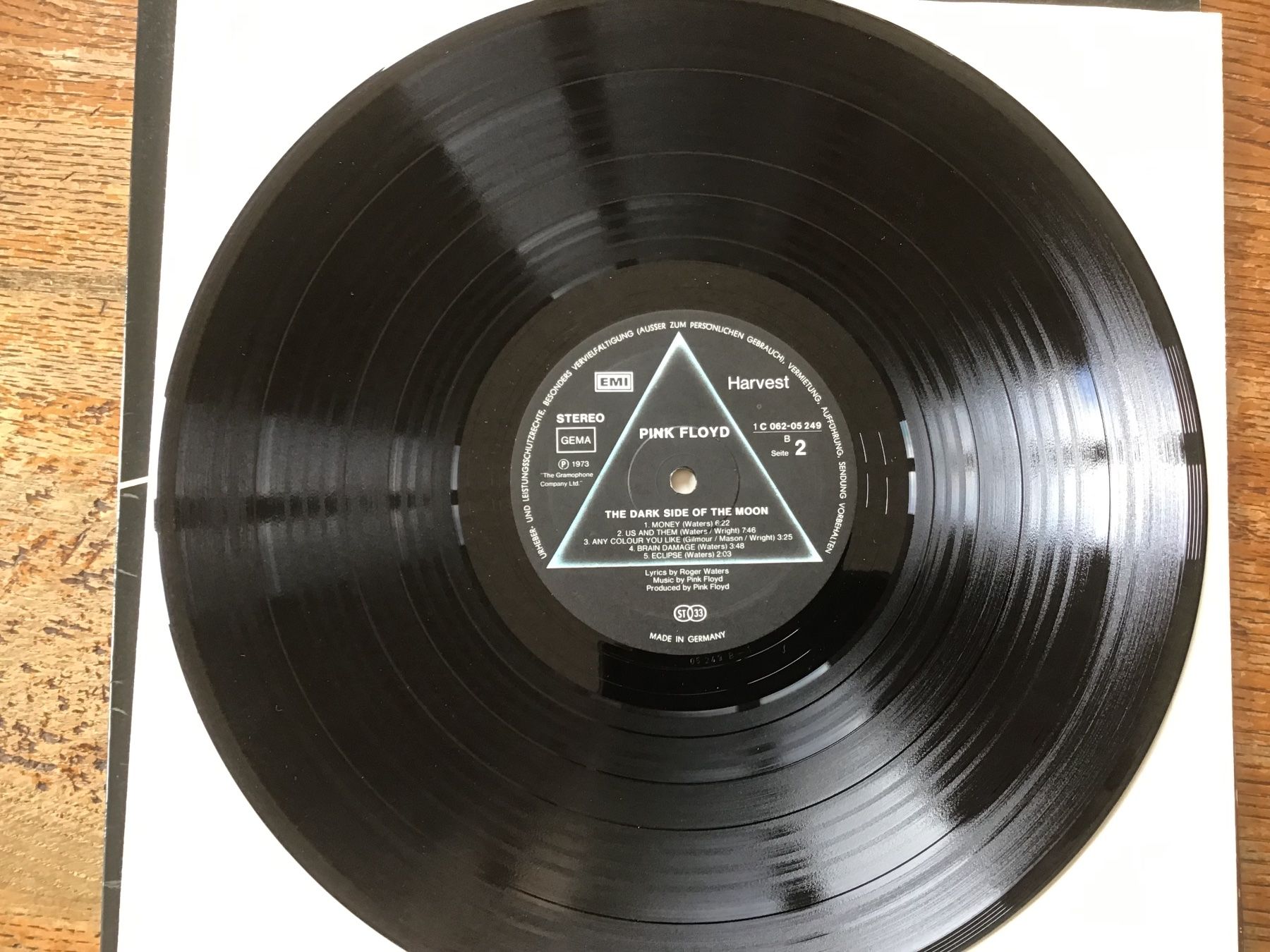 Schallplatten: LP Pink Floyd DSOM – Gebraucht aus Fully von Ruby97 2