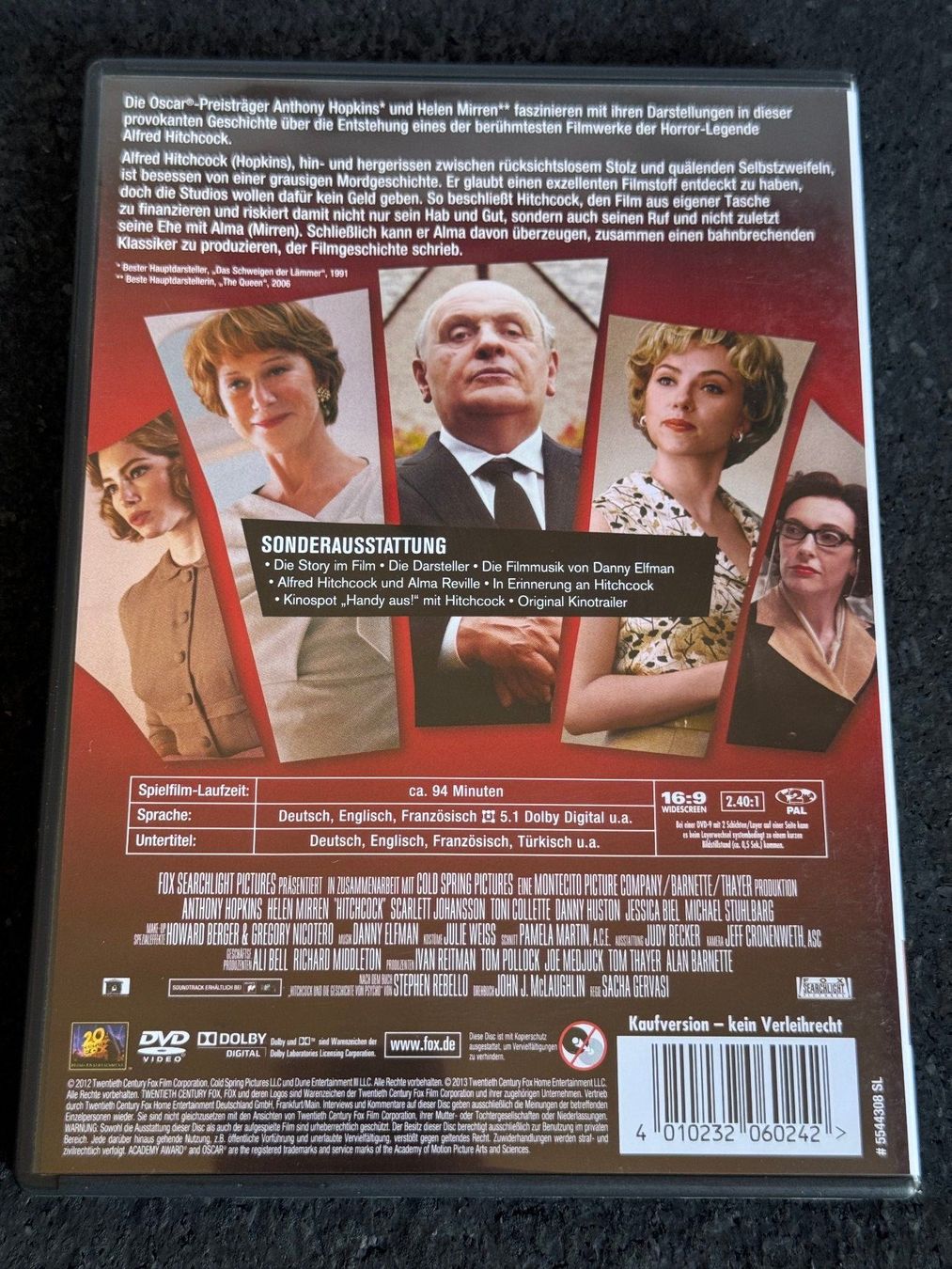Tous les DVDs: HITCHCOCK DVD DE/EN/FR – D'occasion à Fribourg par tschjoly 1