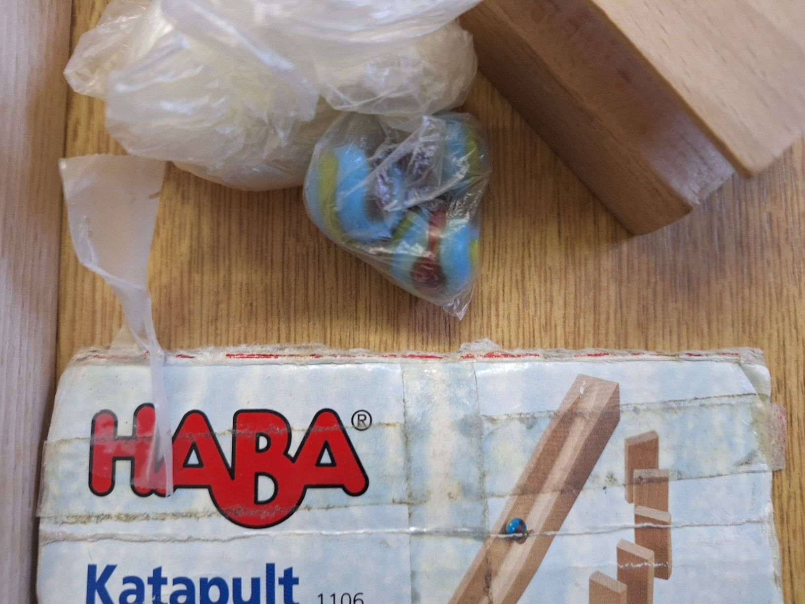 Haba Giocattoli: Haba Kugelbahn Katapult-Set - Holz – Usato da Wilen b. Wollerau venduto da kaffirank 3
