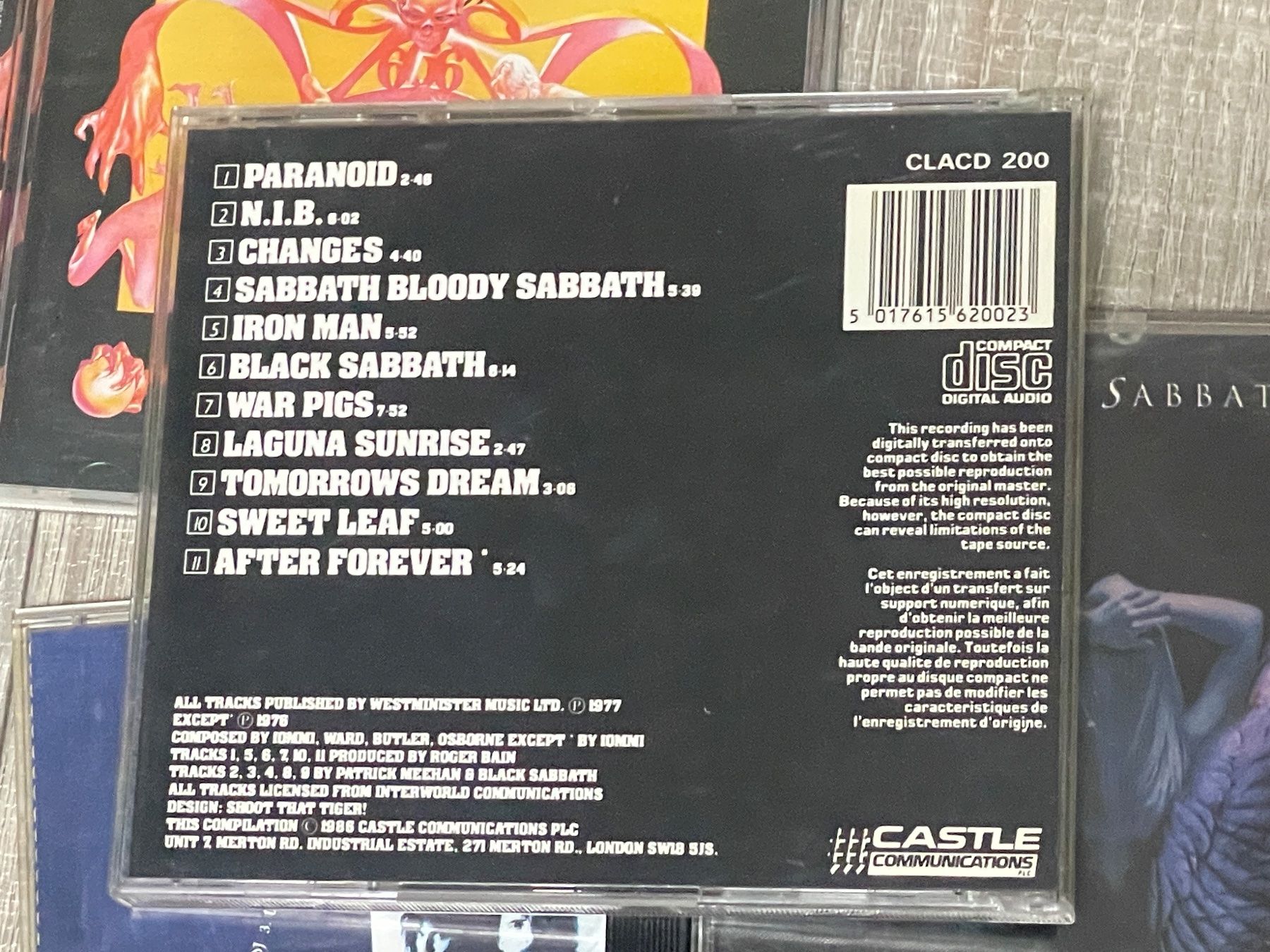 CD: Black Sabbath 4x – Nuovo e nell'imballaggio originale da Muri b. Bern venduto da AdidasCollector 3