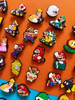 Clogc clogs Crocs clocs Anstecker Super Mario Kart