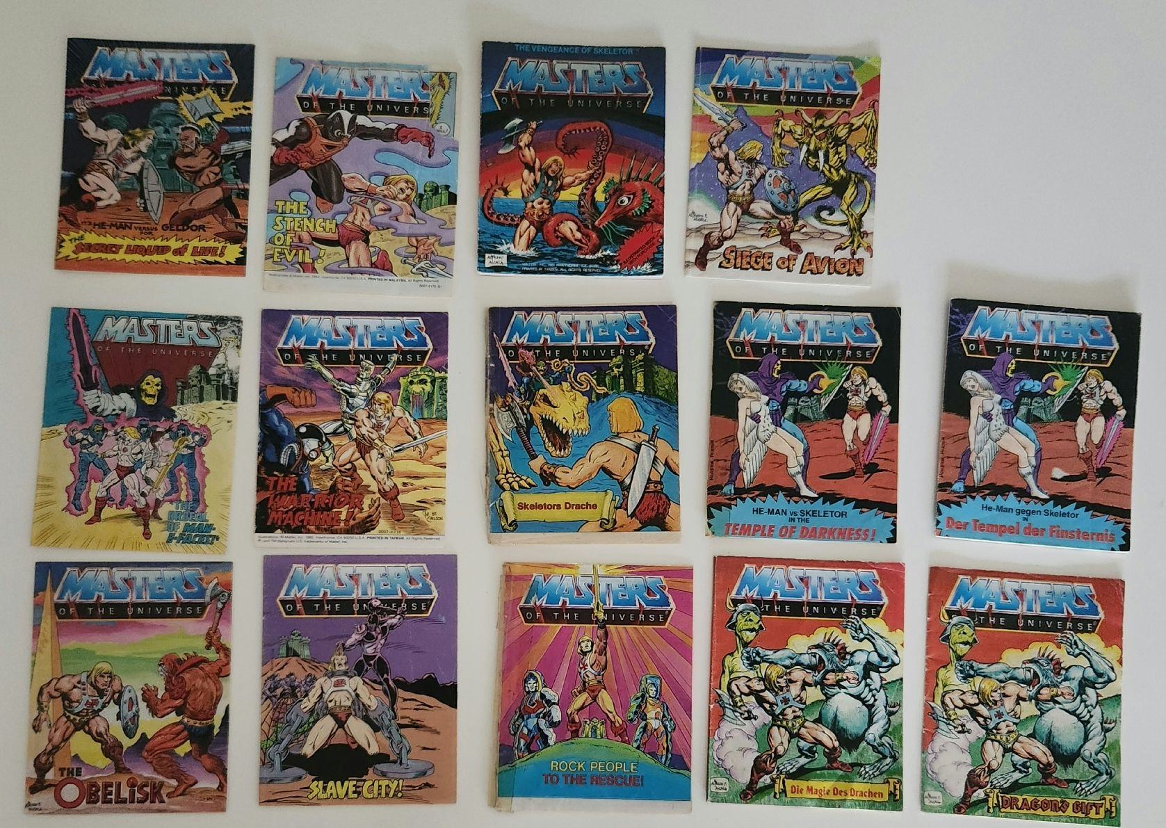 Fumetti: Masters of the Universe 80s Mini Comics. – Usato da Bischofszell venduto da LOCOS