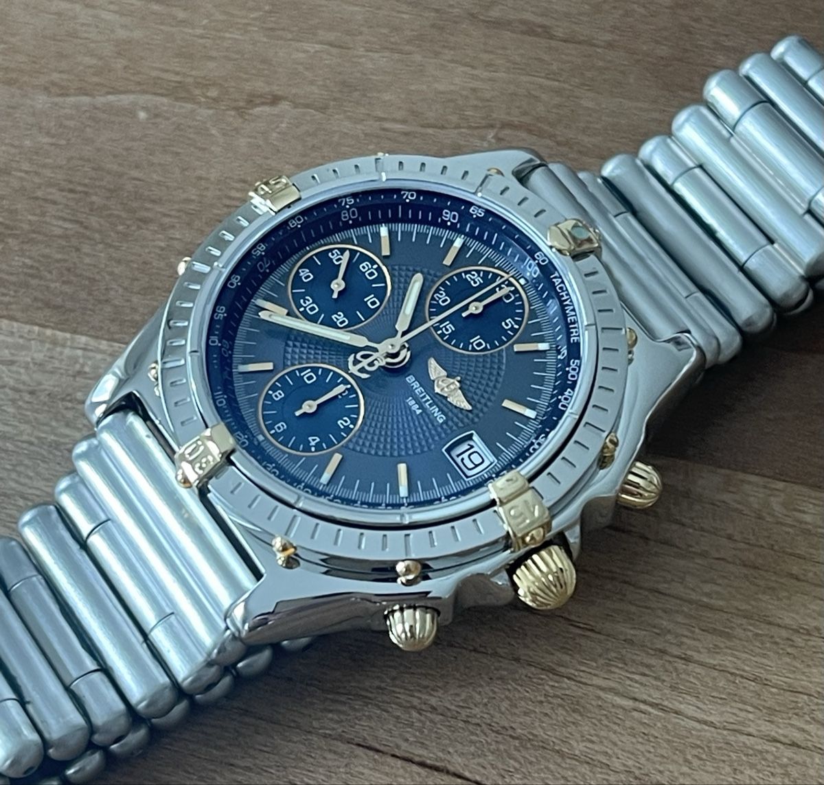 Breitling Orologi: bei BREITLING revidierter Chronomat Automatic Chronographe – Usato da Embrach venduto da Canderau 3