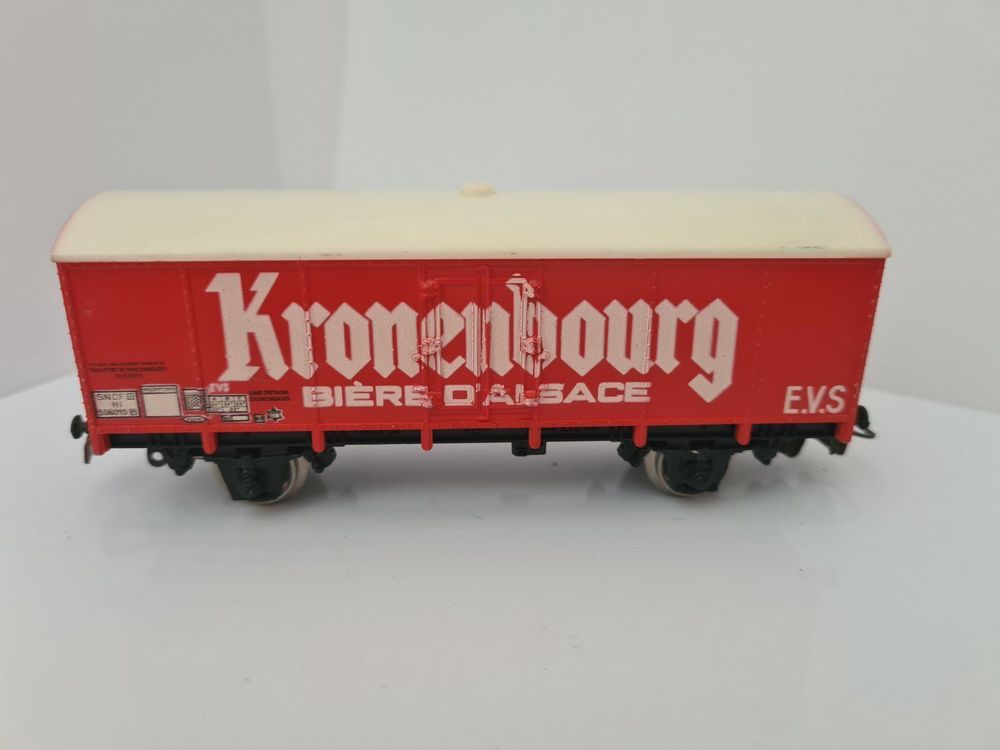 Jouef Güterwagen Kronenbourg H0 (Gebraucht) in St-Aubin-Sauges für CHF