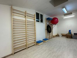2x Sprossenwand inkl. 2x Klimmzug-/Dipstation