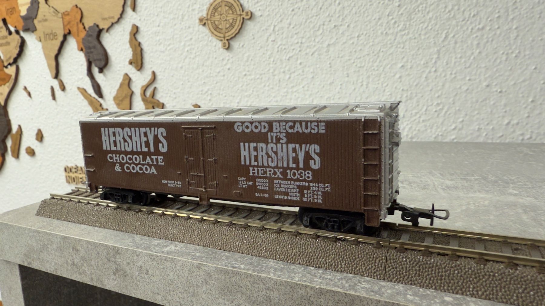 Tyco Modellini di ferrovie: Tyco Hersheys Güterwagen H0 / DC in OVP – Usato da Schlieren venduto da rat_lq6b 2