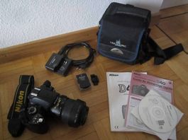 Appareil photo reflex Nikon D40, zoom 18-55 : selon photos