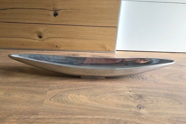 Tutte le decorazioni: Dekorative grosse Alu Schale – Usato da Neu St. Johann venduto da Stewardess78