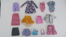 Barbie Kleider Set + Zubehör